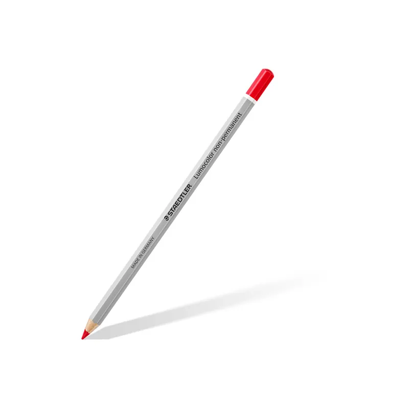 Trockenmarker Staedtler Lumocolor omnichrom 108 - rot Rundspitze non-permanent nicht nachfüllbar