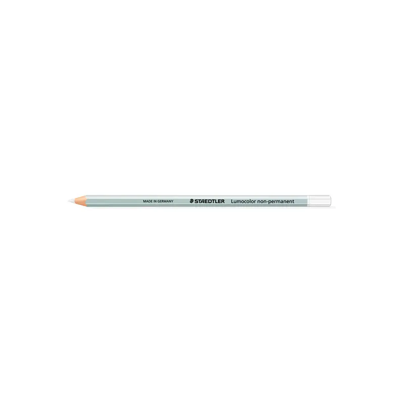 Trockenmarker Staedtler Lumocolor omnichrom 108 - weiß Rundspitze non-permanent nicht nachfüllbar