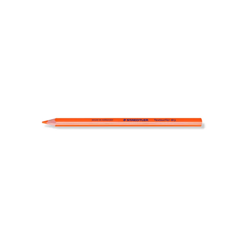 Trockentextmarker Staedtler Textsurfer dry 12864 - orange 4 mm Rundspitze permanent nicht nachfüllbar