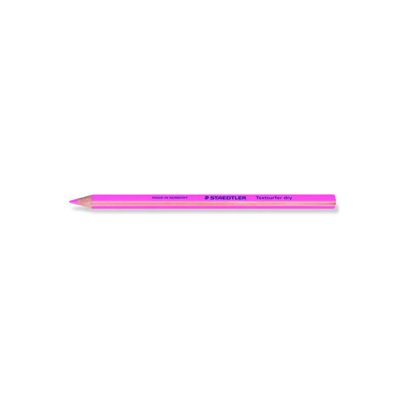Trockentextmarker Staedtler Textsurfer dry 12864 - pink 4 mm Rundspitze permanent nicht nachfüllbar