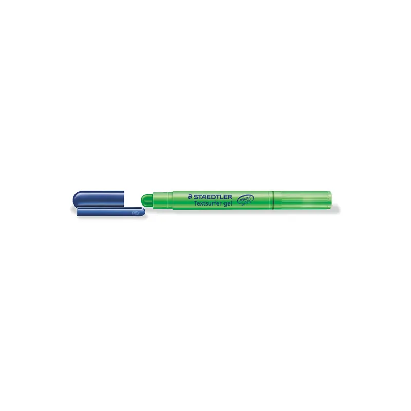 Trockentextmarker Staedtler Textsurfer gel 264 - grün 3 mm Rundspitze permanent nicht nachfüllbar