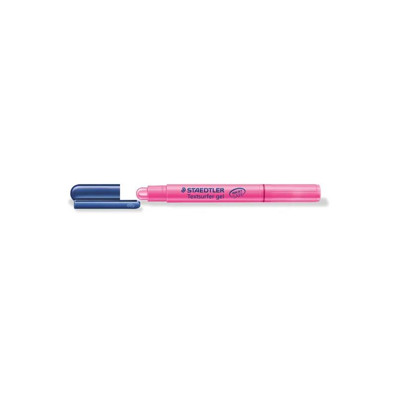 Trockentextmarker Staedtler Textsurfer gel 264 - pink 3 mm Rundspitze permanent nicht nachfüllbar