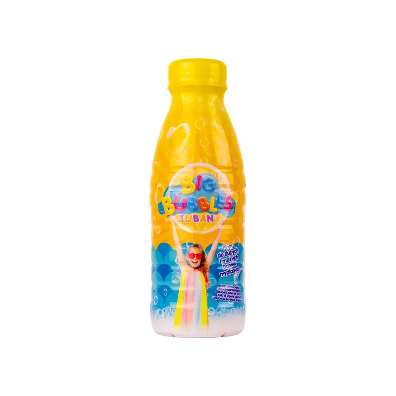 Tuban – Bubbles – Seifenblasenflüssigkeit – 400 ml – Seifenblasen – Blasen – Flüssigseife – Für kleine und große Seifenblasen