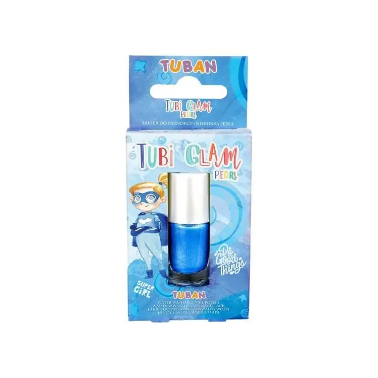 TUBAN TUBI GLAM – BLAUE PERLE / NAGELLACK / ABWASCHBAR