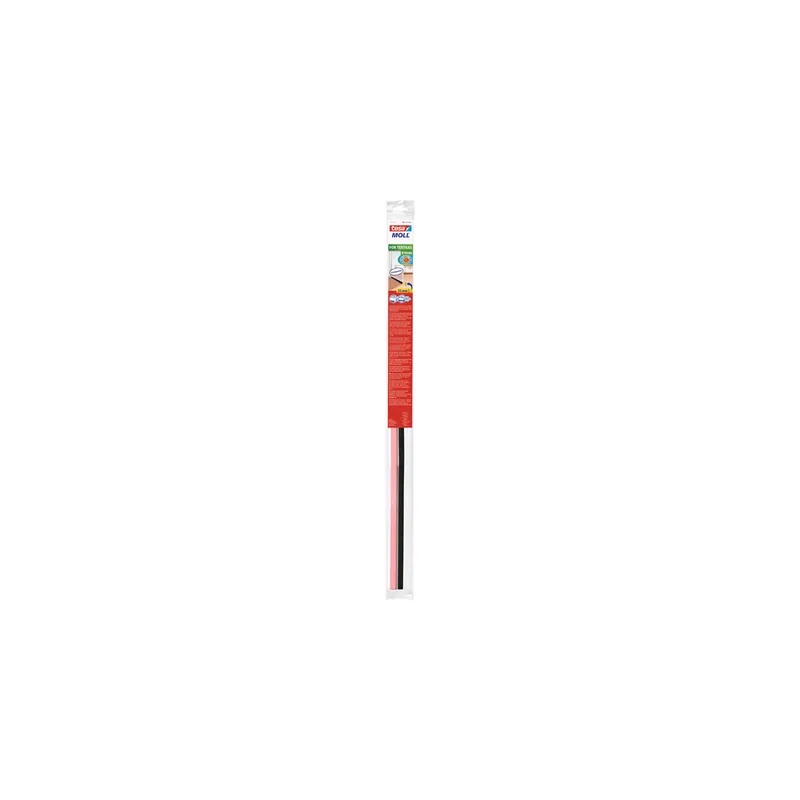 Türdichtschiene tesa tesamoll Standard 5403 - 1 m x 43 mm transparent selbstklebend für 15 mm Spalten Textilböden
