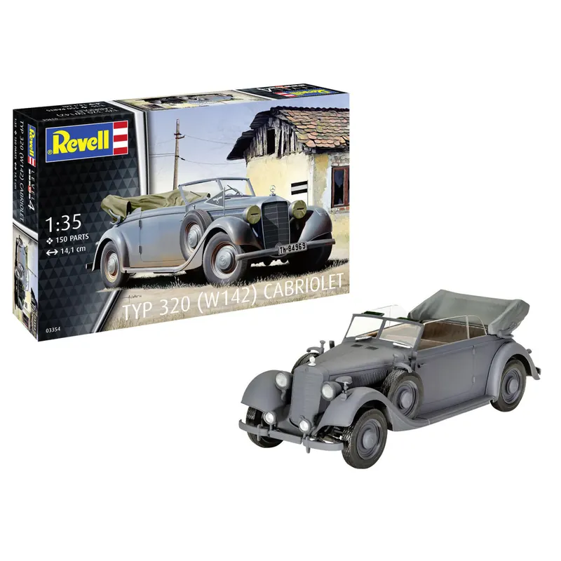 Typ 320 (W142) Cabriolet Revell Modellbausatz