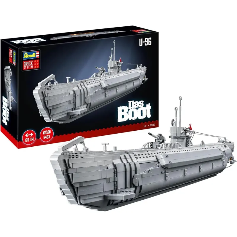 U-Boot "Das Boot" - Brick System Revell Klemmbaustein Set