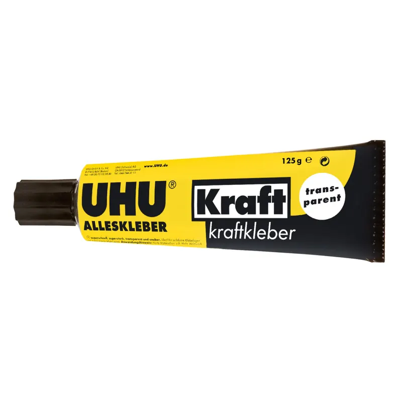 UHU ALLESKLEBER Kraft - transparent Tube 125g