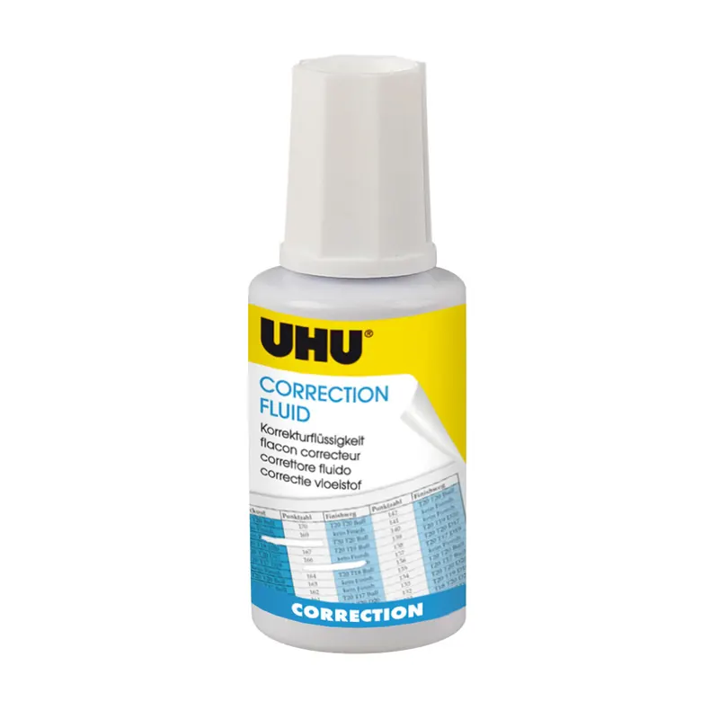UHU Correction Fluid Korrektur-Fluid Tray 20ml