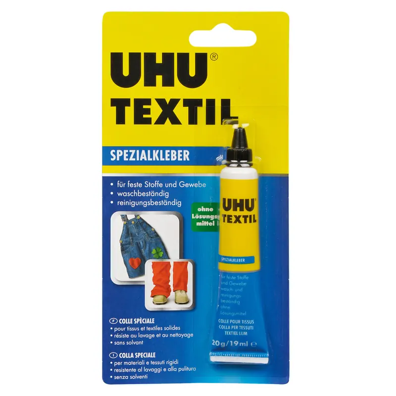 UHU Textil 20g Tube Infokarte