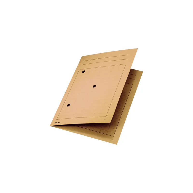 Umlaufmappe Leitz 3998 - A4 220 x 318 mm chamois 4-seitiger Gitterdruck Manilakarton 320 g/m²