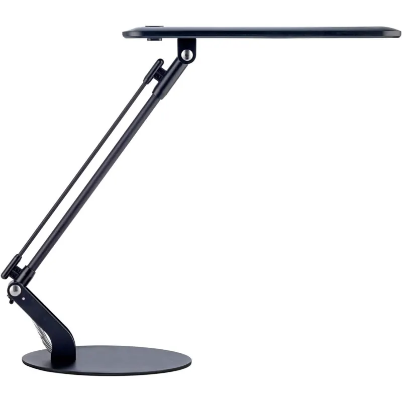 Unilux LED Schreibtischlampe Rumbaled, schwarz [Energieklasse F]