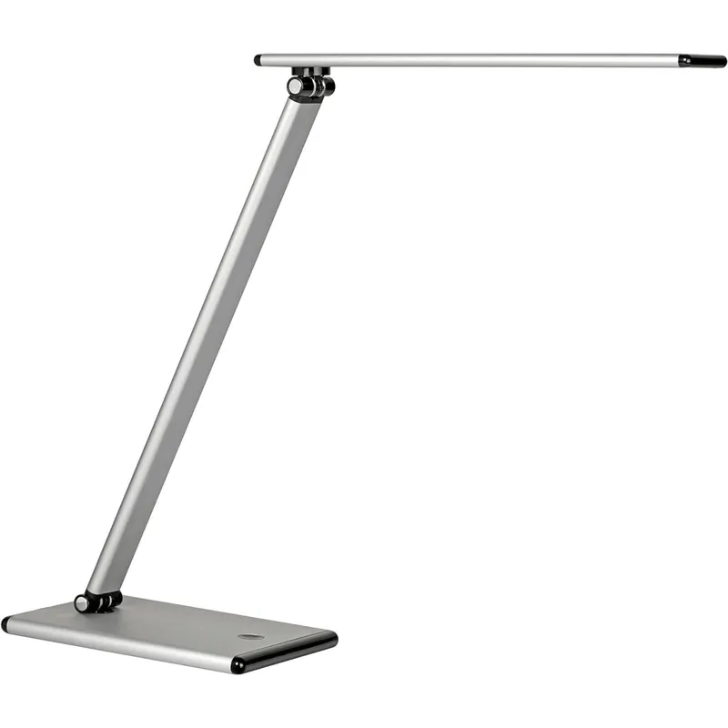 Unilux LED Schreibtischlampe Terra, silbergrau [Energieklasse F]