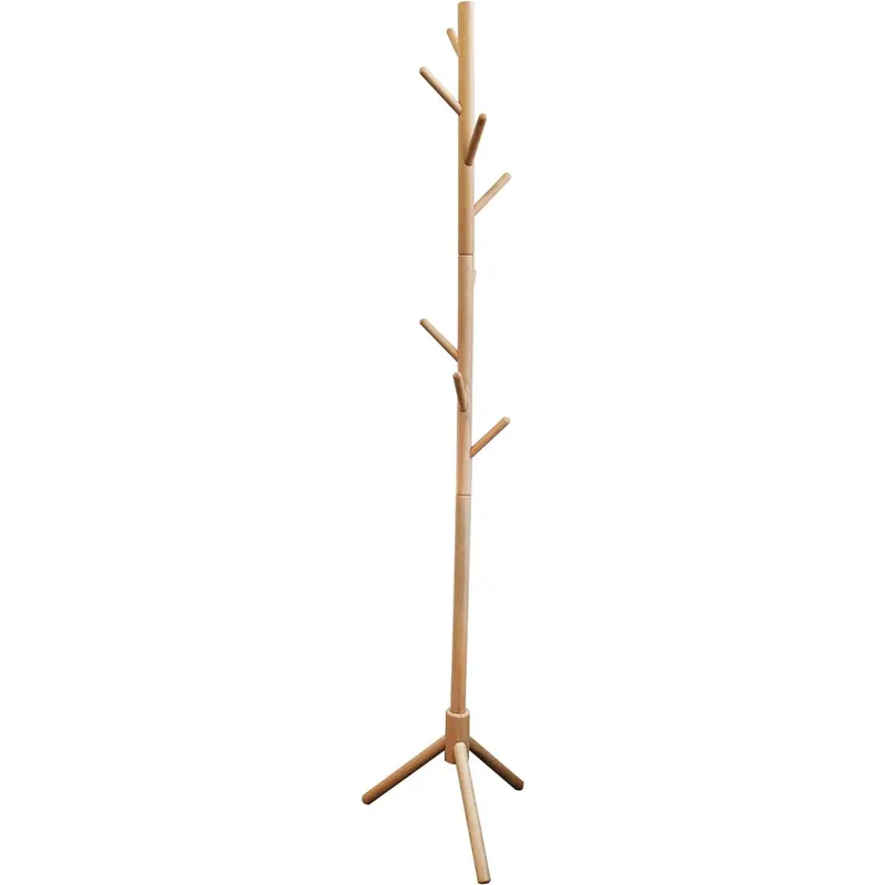 Unilux Mikado Garderobenständer, Holz, 175 x 35cm