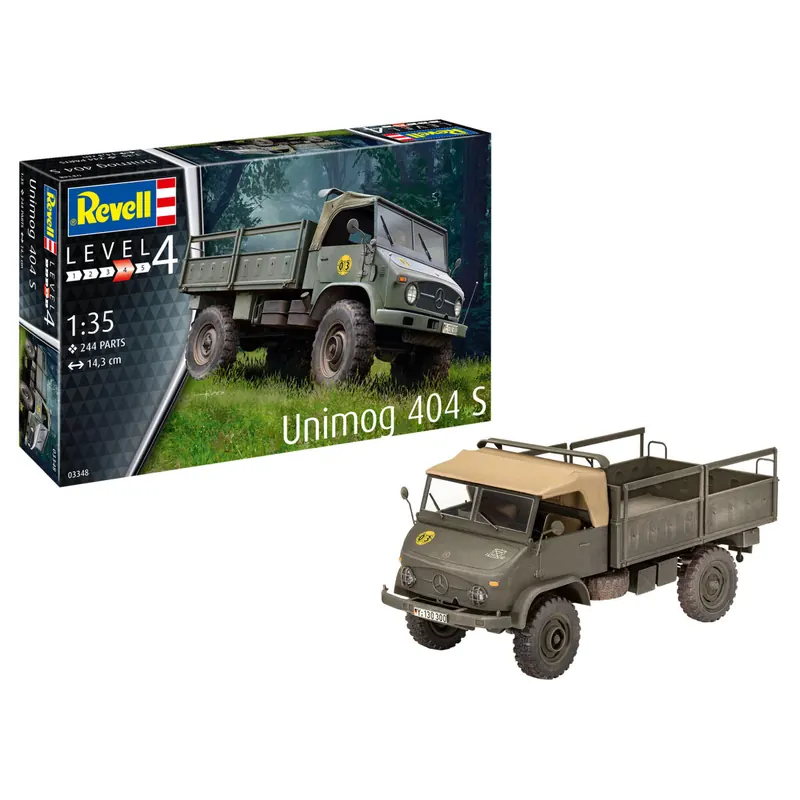 Unimog 404 S Revell Modellbausatz