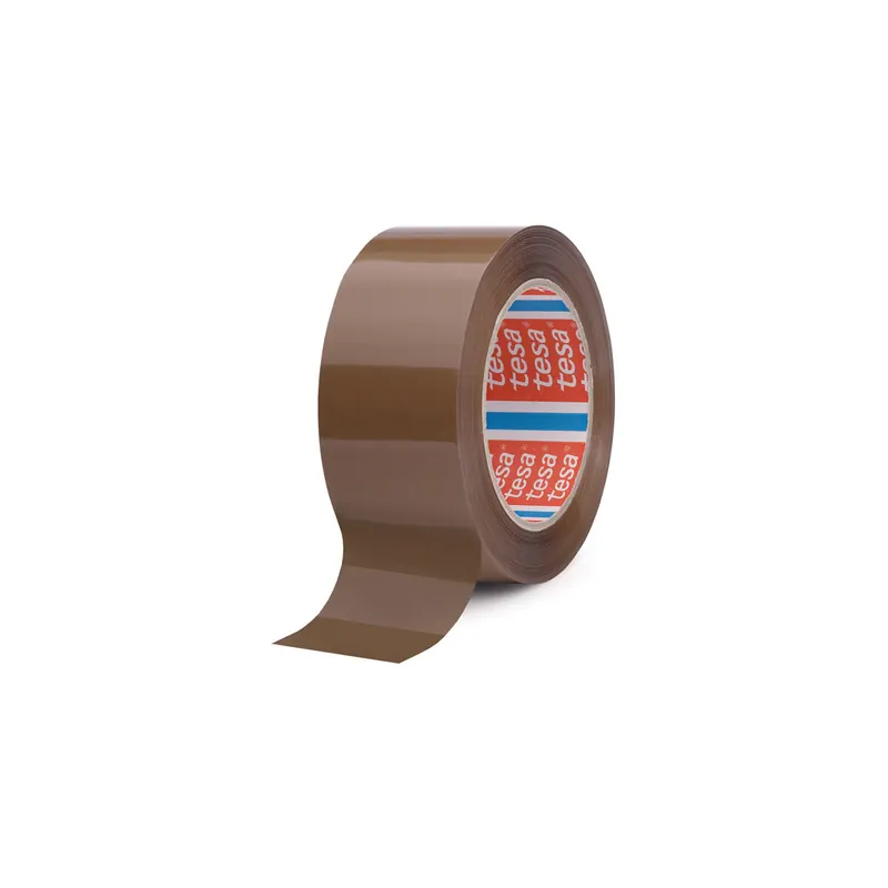 Verpackungsklebeband tesa 64044 - 50 mm x 66 m chamois PP-Band für Industrie/Gewerbe-Anwendungen Pckg/36