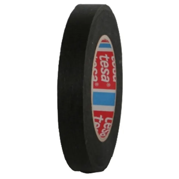 Verpackungsklebeband tesa tesakrepp 4328 - 15 mm x 50 m schwarz Papier-Band für Industrie/Gewerbe-Anwendungen  Pckg/20