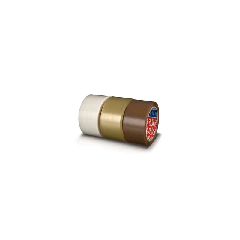 Verpackungsklebeband tesa tesapack 4024 - 75 mm x 66 m farblos PP-Band für Industrie/Gewerbe-Anwendungen  Pckg/24
