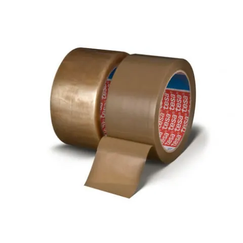 Verpackungsklebeband tesa tesapack 4089 - 38 mm x 66 m chamois PP-Band für Industrie/Gewerbe-Anwendungen  Pckg/48