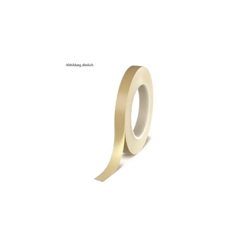 Verpackungsklebeband tesa tesapack 4124 - 12 mm x 66 m weiß PVC-Band für Industrie/Gewerbe-Anwendungen  Pckg/24