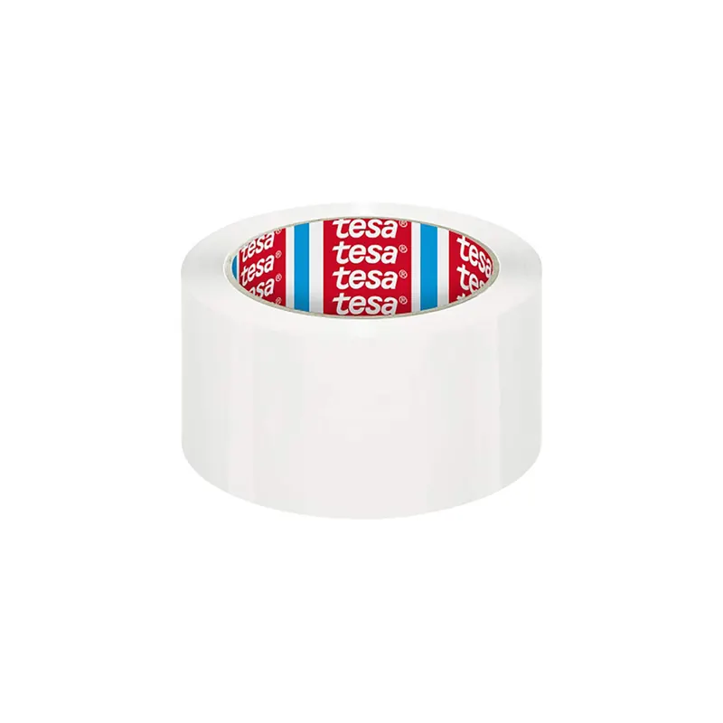 Verpackungsklebeband tesa tesapack 4195 - 50 mm x 66 m weiß PP-Band für Industrie/Gewerbe-Anwendungen Pckg/36