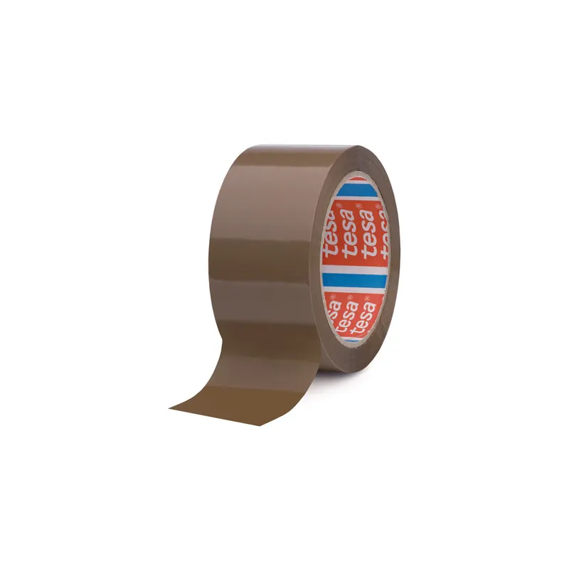 Verpackungsklebeband tesa tesapack 4280 - 50 mm x 66 m chamois PP-Band für Industrie/Gewerbe-Anwendungen Pckg/36