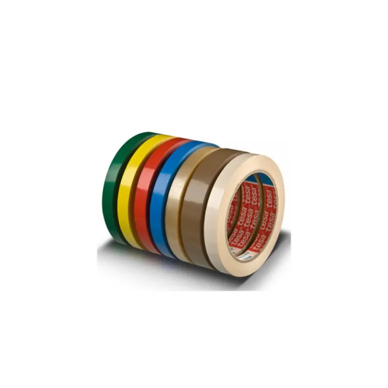 Verpackungsklebefilm tesa tesafilm 4204 - 9 mm x 66 m weiß PVC-Band für Industrie/Gewerbe-Anwendungen Pckg/16