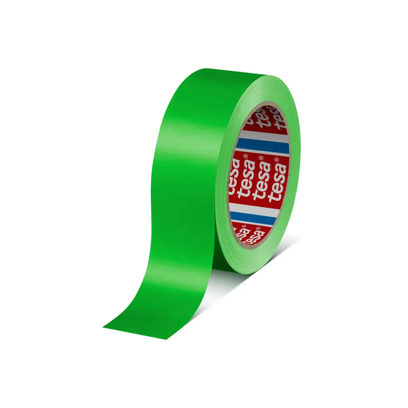 Verpackungsklebefilm tesa tesafilm 60404 - 12 mm x 66 m grün s-PVC-Band für Industrie/Gewerbe-Anwendungen Pckg/12