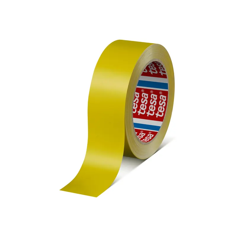 Verpackungsklebefilm tesa tesafilm 60404 - 19 mm x 66 m gelb s-PVC-Band für Industrie/Gewerbe-Anwendungen Pckg/8