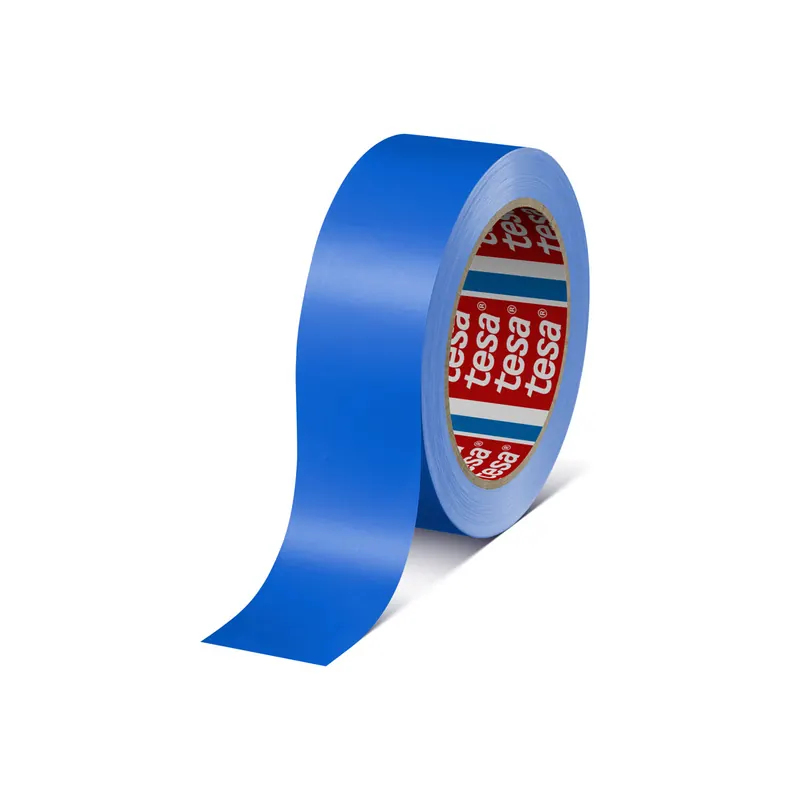 Verpackungsklebefilm tesa tesafilm 60404 - 50 mm x 66 m blau s-PVC-Band für Industrie/Gewerbe-Anwendungen Pckg/3