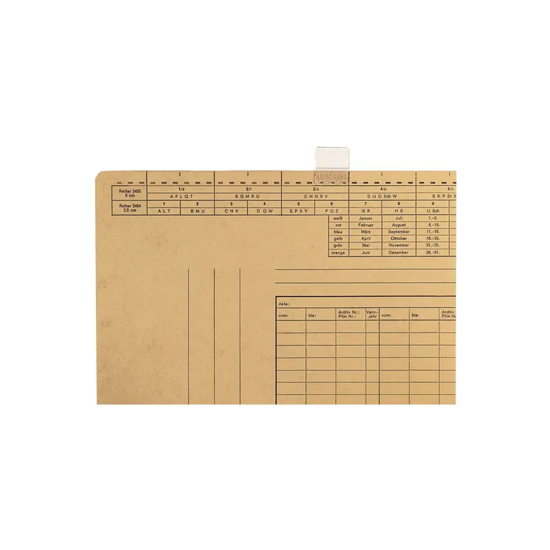 Vollsichtreiter Leitz 2454 - 25 x 28 mm transparent für 2430, 2435 und 2437 3-zeilig  Pckg/50