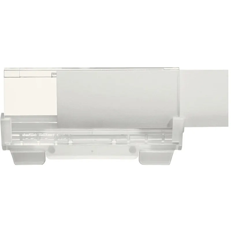 Vollsichtreiter Leitz 6126 - 64 x 36 mm transparent für ALPHA Active, 1881, 30041 und 1890 4-zeilig Pckg/5
