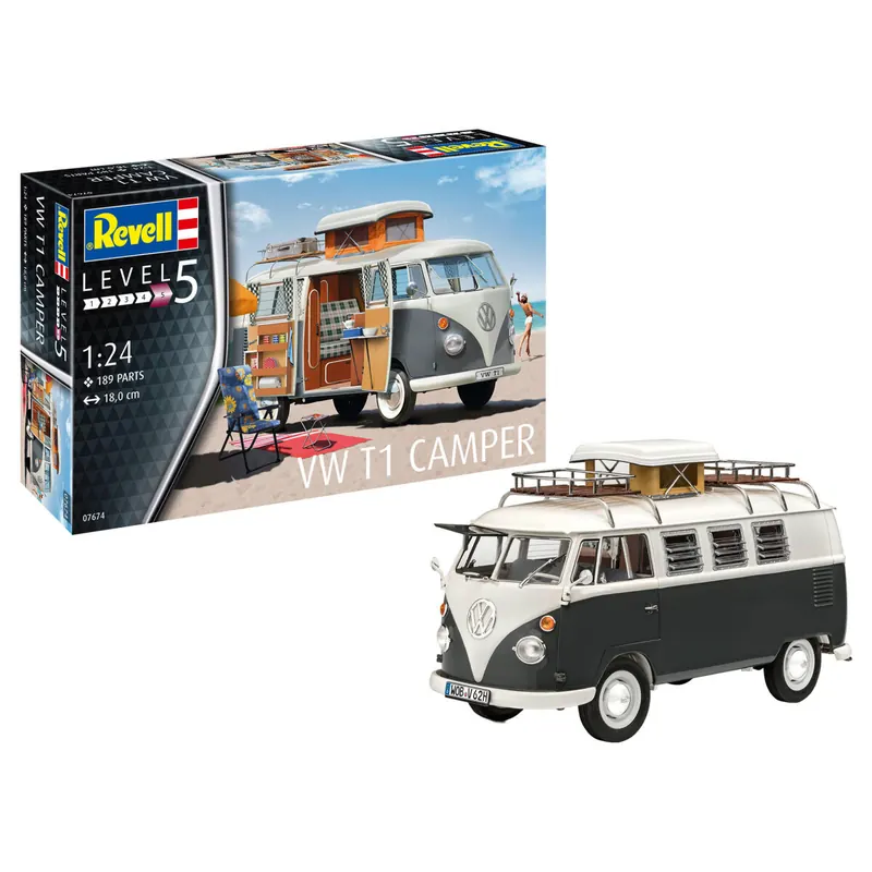 VW T1 Camper Revell Modellbausatz
