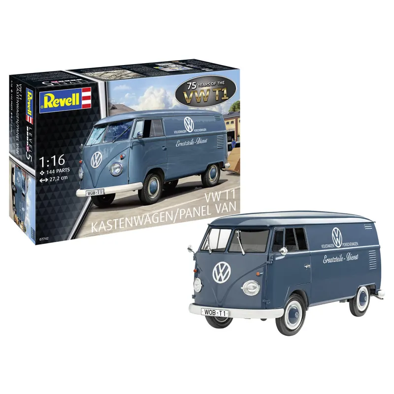 VW T1 Panel Van - 75 Years of the VW T1 Revell Modellbausatz