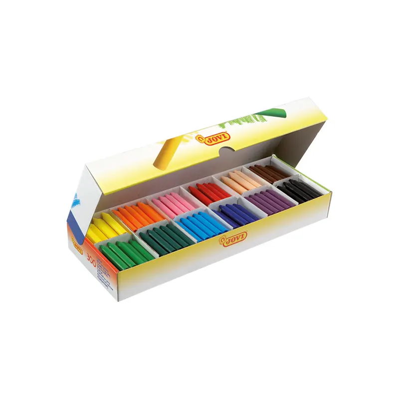 Wachsmalstift Jovi Jovicolor 989 - farbig sortiert 300er-Set