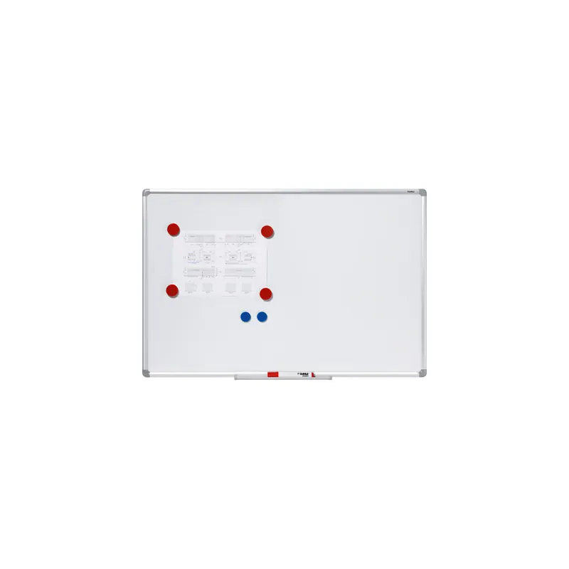 Wandtafel Dahle Basic 96158 - 1200 x 1800 mm weiß lackiert