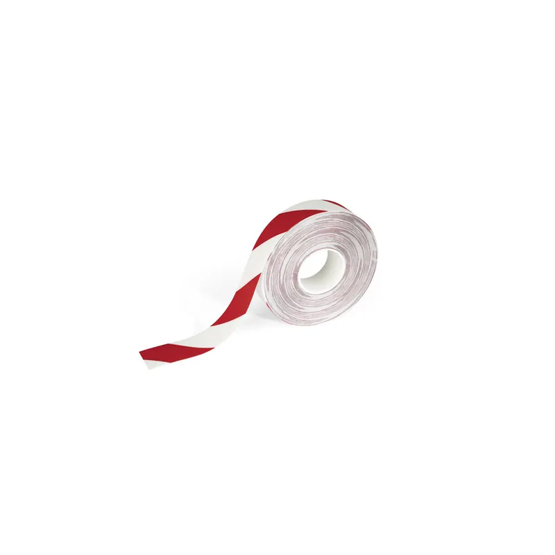 Warnband Durable Duraline strong 1726 - 50 mm x 30 m rot/weiß für Bodenmarkierungen
