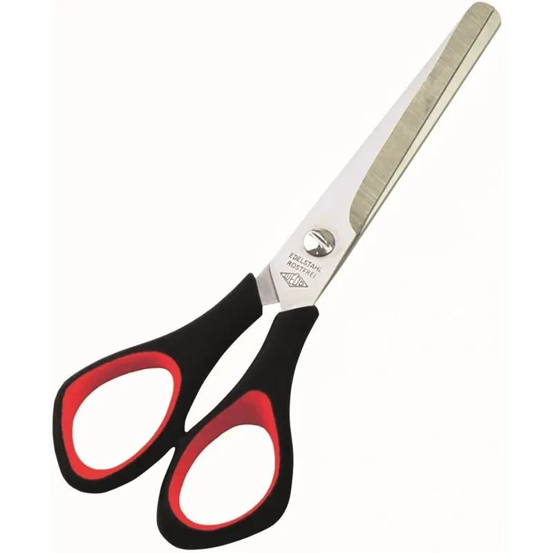 WEDO Papierschere schwarz-rot 14,0 cm