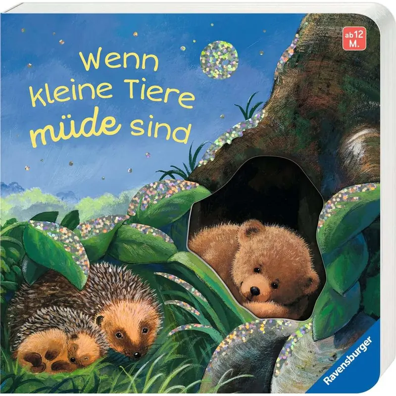 Wenn kleine Tiere müde sind - Eine erste Gutenacht-Geschichte für Kinder ab 1 Jahr, Vorlesebuch, Bilderbuch Pappbilderbuch