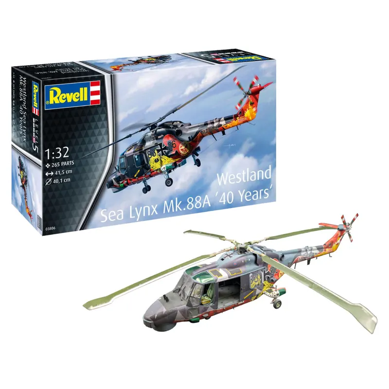 Westland Sea Lynx Mk.88A (40 Years Special Edition Revell Modellbausatz