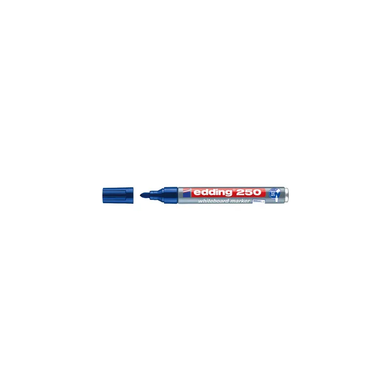 Whiteboardmarker edding 250 - blau 1,5-3 mm Rundspitze non-permanent nachfüllbar