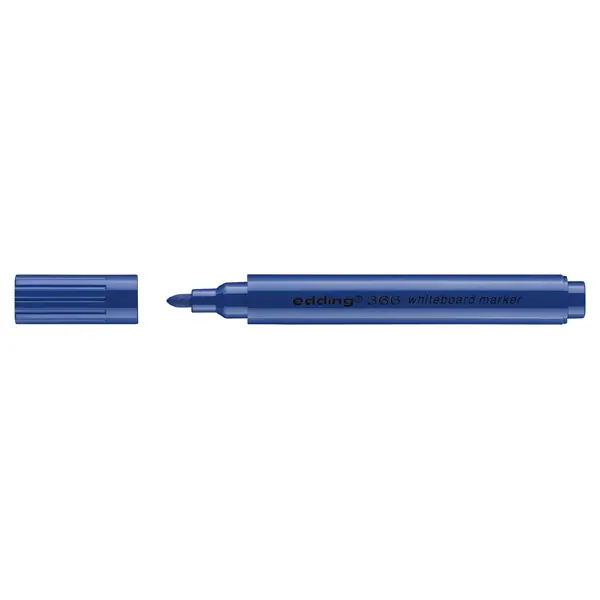 Whiteboardmarker edding 366 - blau 1 mm Rundspitze non-permanent nicht nachfüllbar
