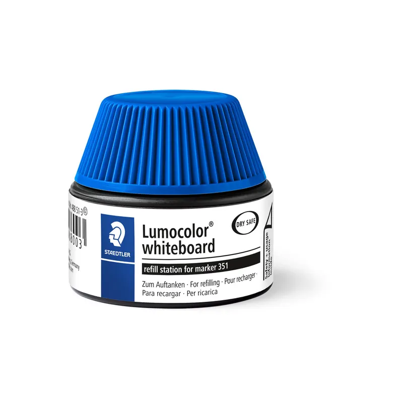Whiteboardmarker Nachfülltinte Staedtler Lumocolor 48851 - blau für Mod 351/351B non-permanent 30 ml