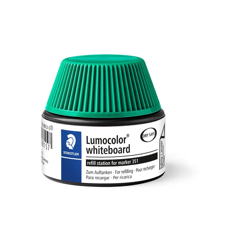 Whiteboardmarker Nachfülltinte Staedtler Lumocolor 48851 - grün für Mod 351/351B non-permanent 30 ml