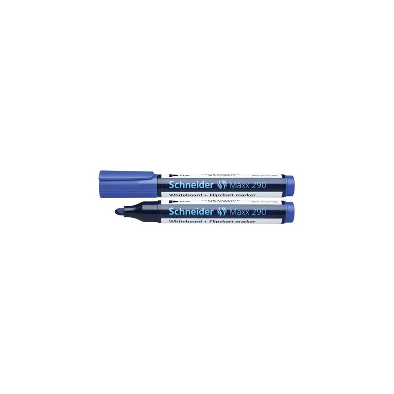 Whiteboardmarker Schneider Maxx 1290 - blau 2-3 mm Rundspitze non-permanent nachfüllbar