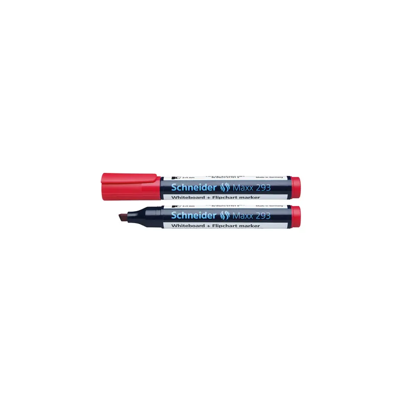 Whiteboardmarker Schneider Maxx 1293 - rot 2-5 mm Keilspitze non-permanent nachfüllbar