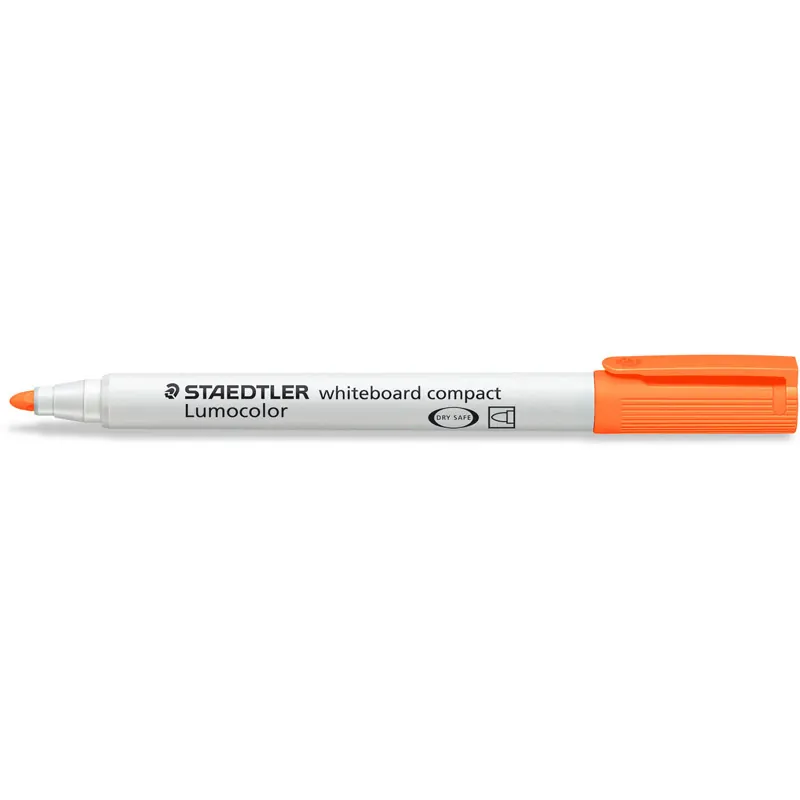 Whiteboardmarker Staedtler Lumocolor 341 - orange 1-2 mm Rundspitze non-permanent nicht nachfüllbar