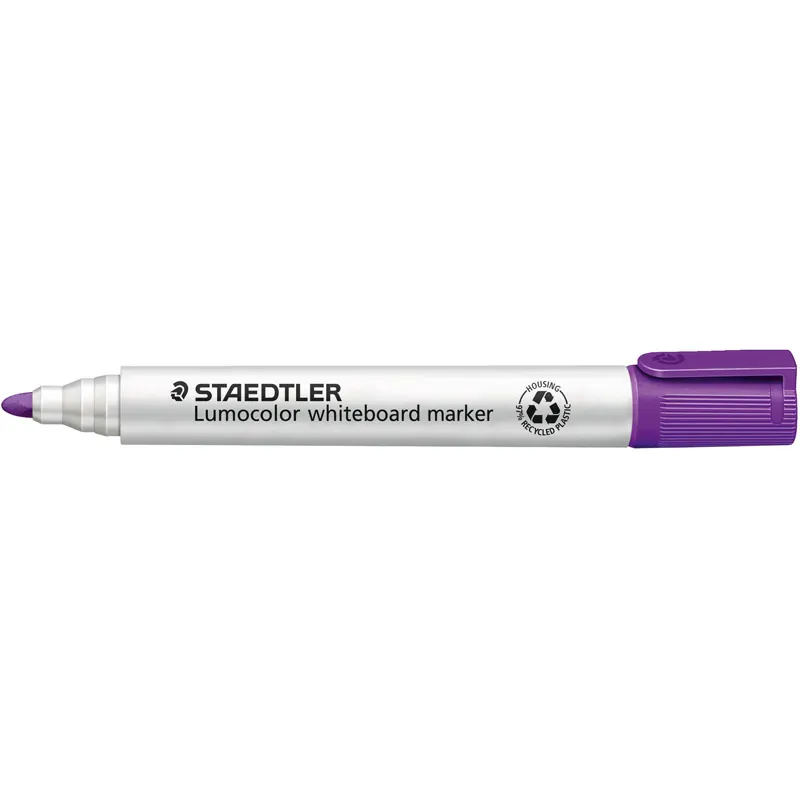 Whiteboardmarker Staedtler Lumocolor 351 - violett 2 mm Rundspitze non-permanent nachfüllbar