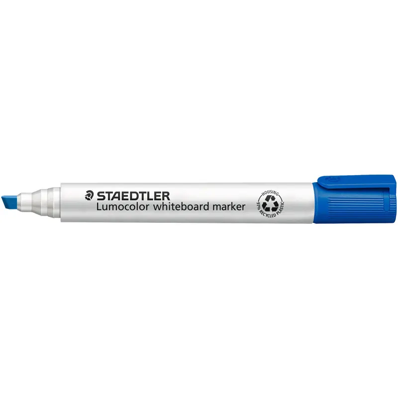 Whiteboardmarker Staedtler Lumocolor 351B - blau 2-5 mm Keilspitze non-permanent nachfüllbar