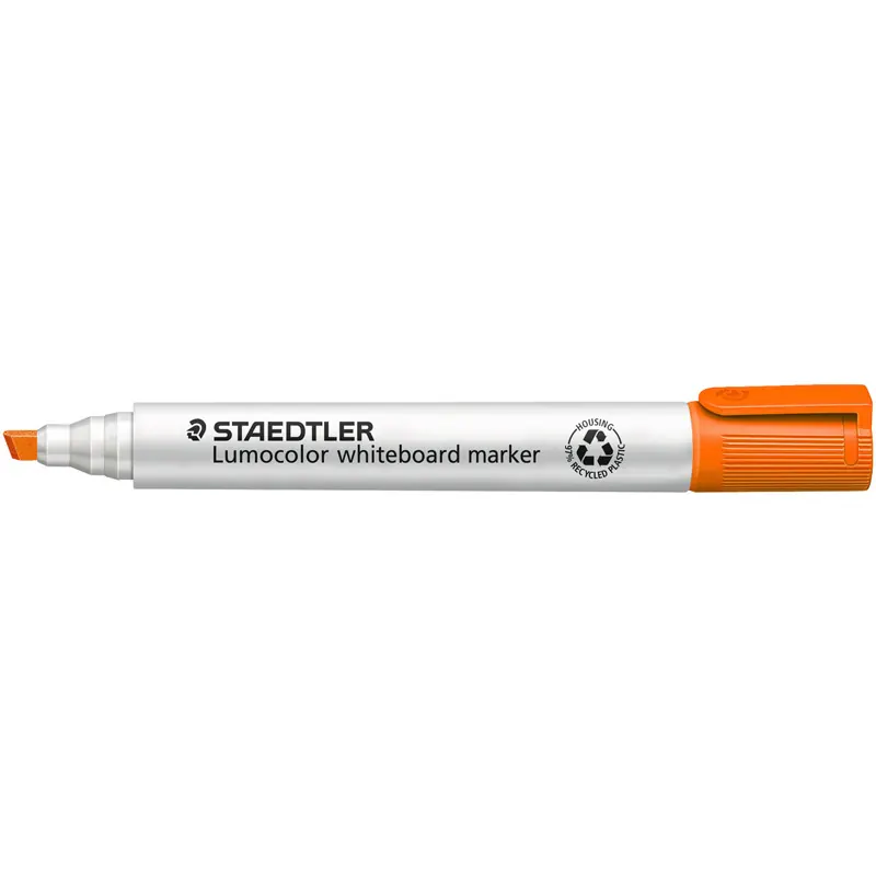 Whiteboardmarker Staedtler Lumocolor 351B - orange 2-5 mm Keilspitze non-permanent nachfüllbar